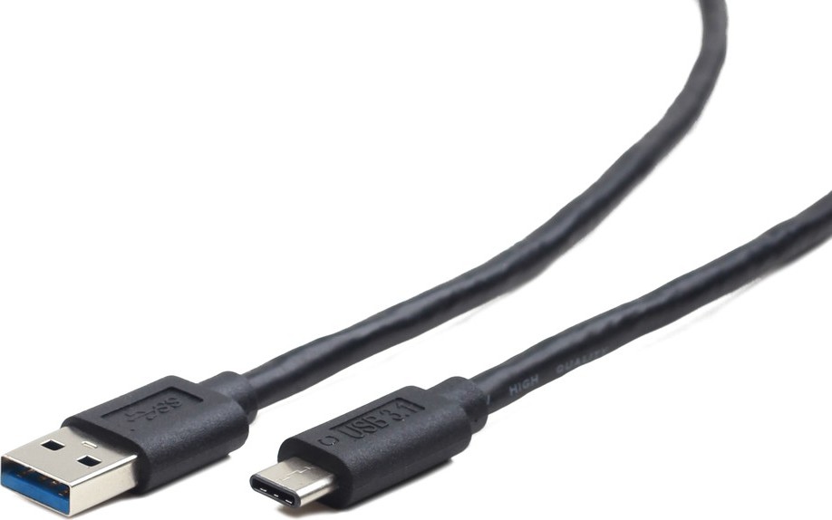GEMBIRD USB 3.0 Kábel AM na typ C (AM/CM), 1,8 m, čierny