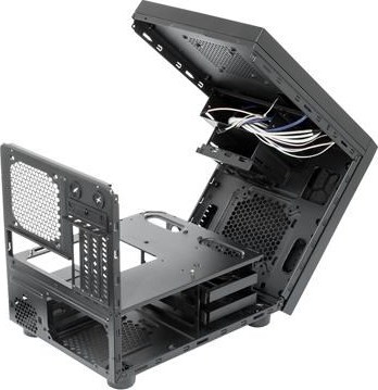 Skriňa CHIEFTEC Gamer Series / mATX Minitower, CI-01B-OP, bez zdroja, čierna