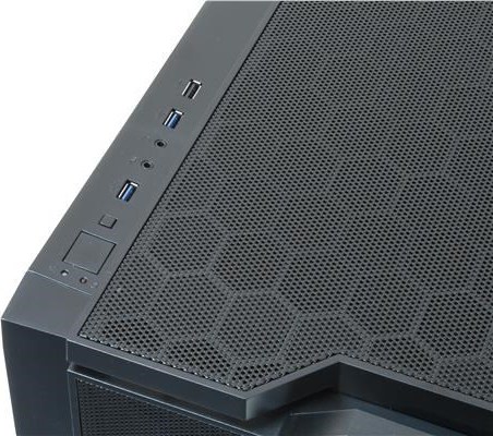 Skriňa CHIEFTEC Gamer Series / mATX Minitower, CI-01B-OP, bez zdroja, čierna