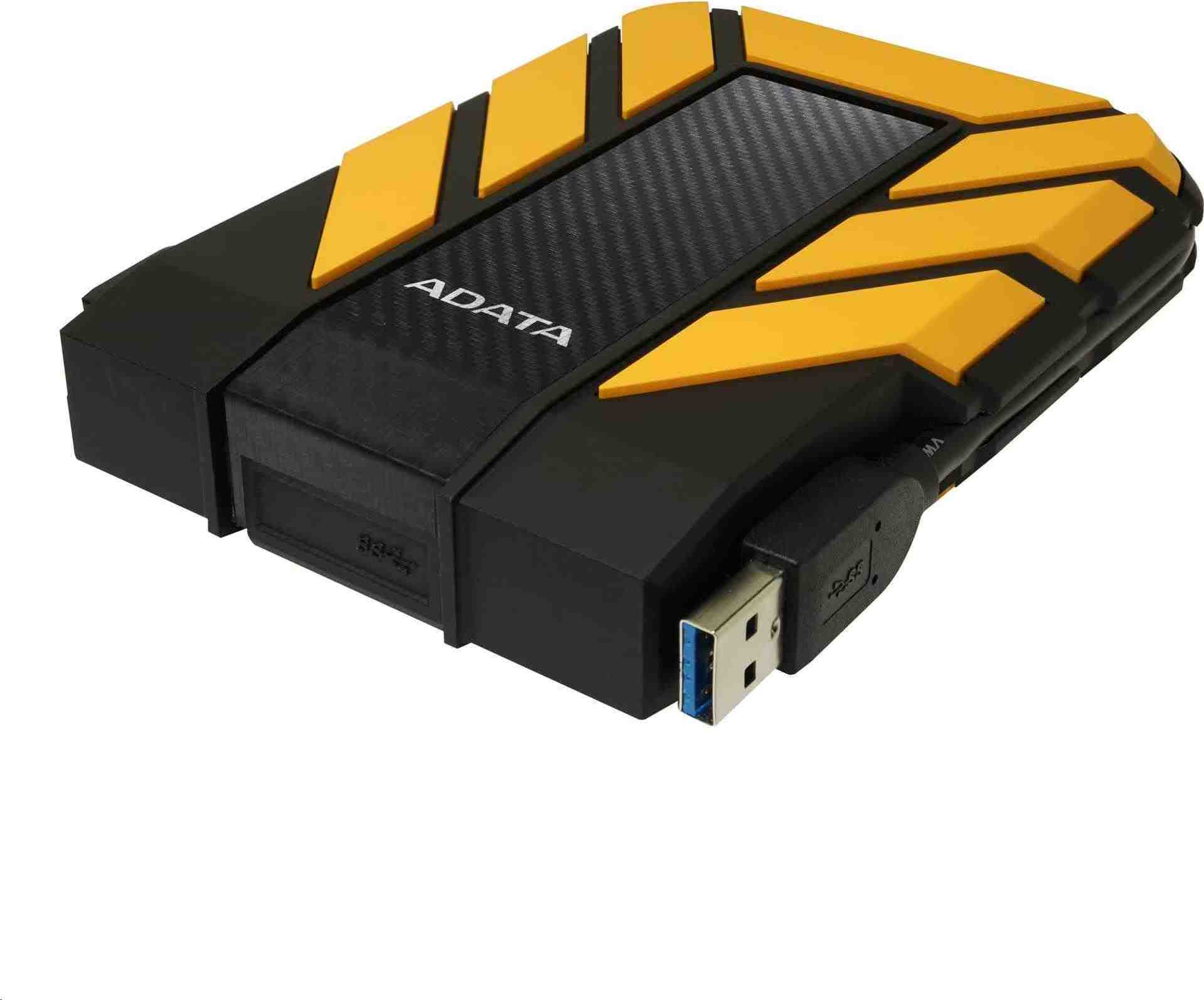 A-Data Externý pevný disk ADATA 1TB 2,5" USB 3.1 HD710 Pro, žltá