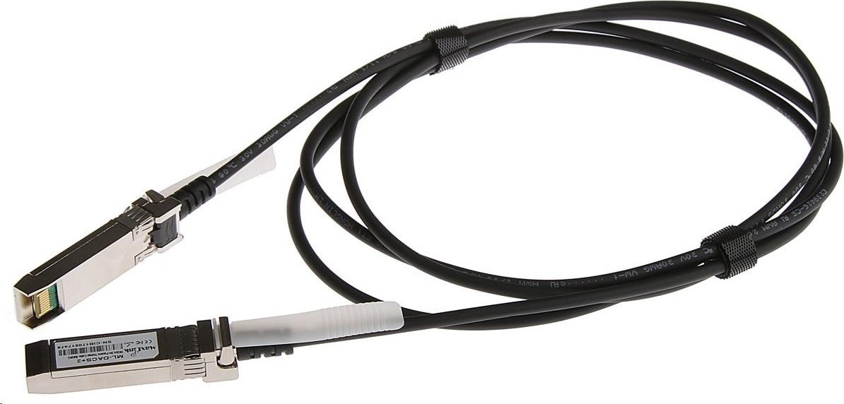MaxLink 10G SFP+ DAC kábel, pasívny, DDM, kompatibilný s Cisco, UBNT, MikroTik, 3 m