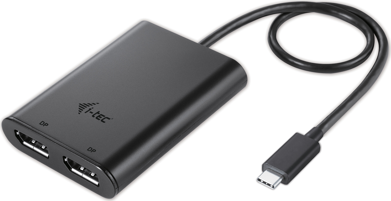 i-tec adaptér iTec USB-C na duálny Display Port