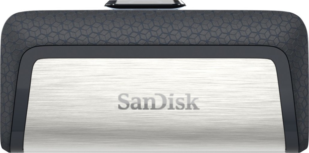 SanDisk Flash disk 256 GB Ultra, dvojitý USB disk typu C
