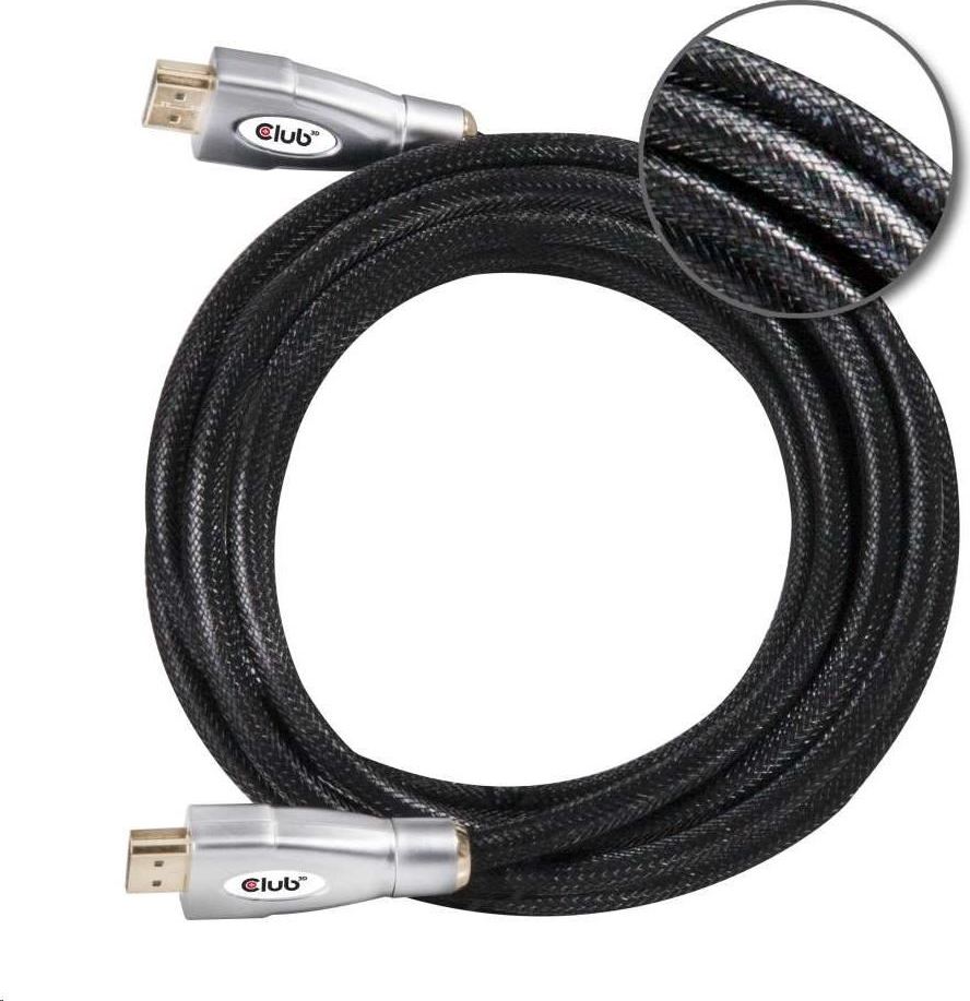 Club 3D Kábel HDMI Club3D 2.0, vysoká rýchlosť 4K60Hz UHD (M/M), 5 m