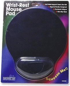 MANHATTAN MousePad, gélová podložka, modrá/modrá