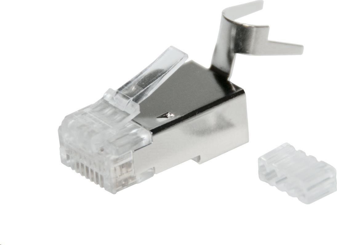 Solarix Konektor RJ45 CAT6A STP 8p8c tienený skladaný na drát