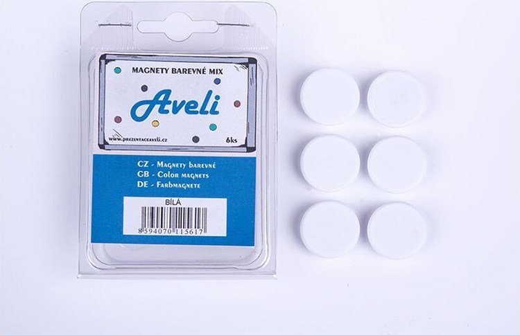 Aveli Sada magnetov AVELI, biela