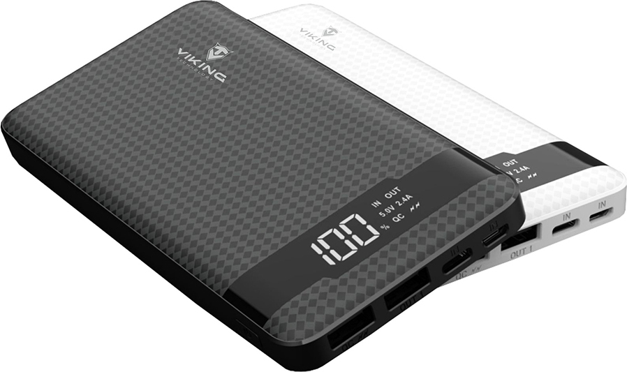 Viking powerbanka PN-961PD, QC3.0, 10000 mAh, černá