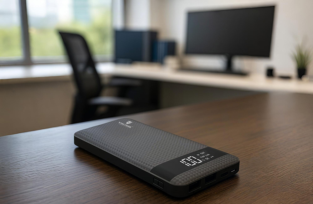 Viking powerbanka PN-961PD, QC3.0, 10000 mAh, černá