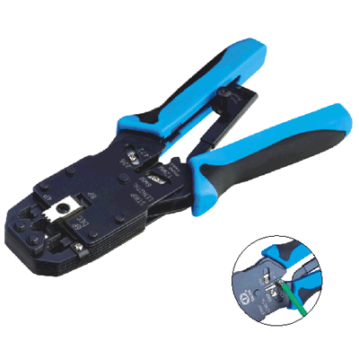 DATACOM PROFI BLUE II 4P+6P+8P BL račna (RJ45,12,11,10)