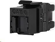 Solarix Quick cut CAT6 UTP RJ45 black keystone pre kliešte SXKJ-NA-BU