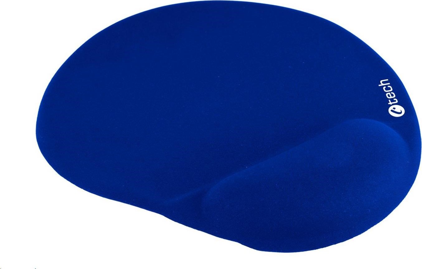C-TECH Podložka pod myš gélová MPG-03, modrá, 240x220mm