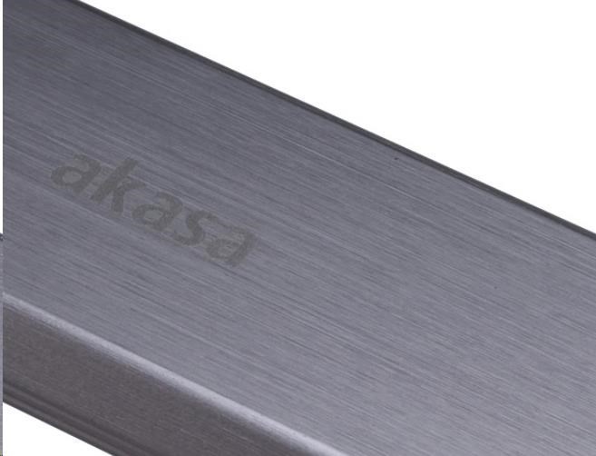 Externý box AKASA pre M.2 PCIe NVMe SSD, USB 3.1 Gen 2 Superspeed+ (podporuje 2242, 2260 a 2280), 10 Gb/s, hliník