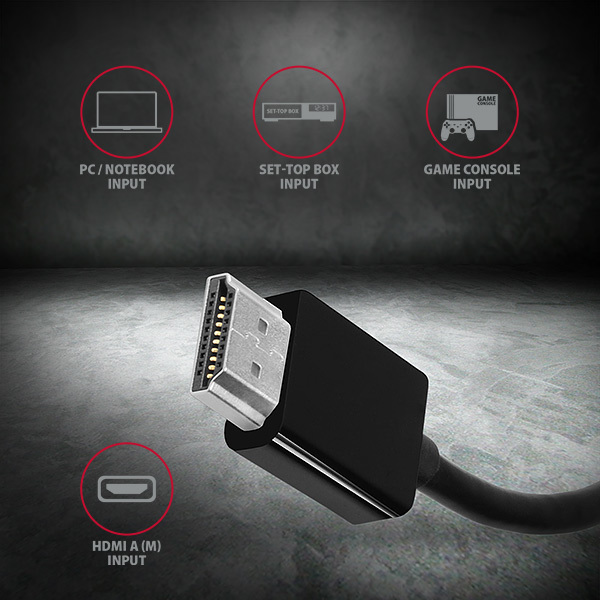 AXAGON RVH-VGN, redukcia HDMI -> VGA, FullHD, 1920*1200