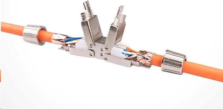 Spojovací box LEXI-Net STP Cat6A samozářezový