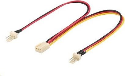 PREMIUMCORD Napájanie ventilátora 3pin TX 22cm