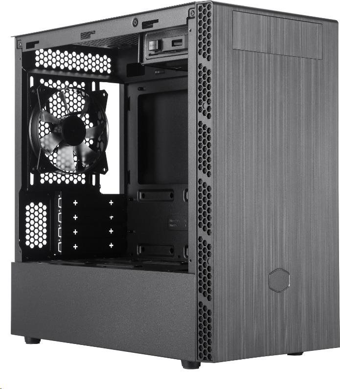 CoolerMaster Cooler Master case MasterBox MB400L ODD, mATX, 1x 120mm Fan, Černá