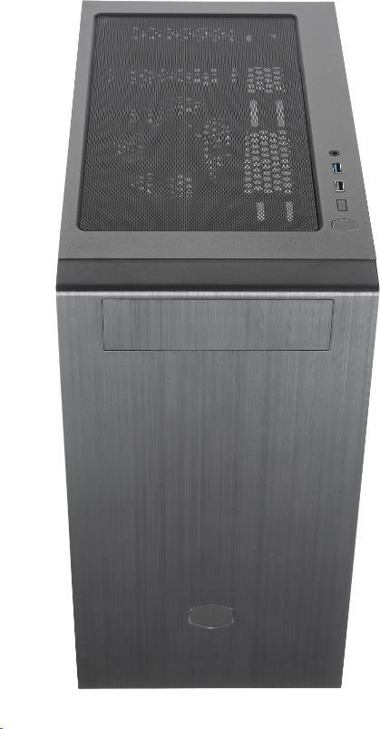 CoolerMaster Cooler Master case MasterBox MB400L ODD, mATX, 1x 120mm Fan, Černá