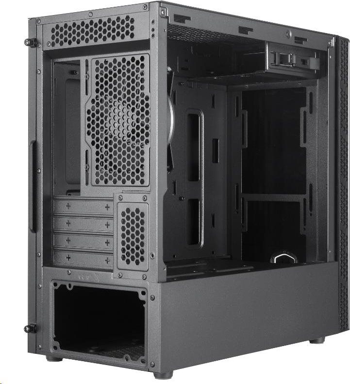 CoolerMaster Cooler Master case MasterBox MB400L ODD, mATX, 1x 120mm Fan, Černá