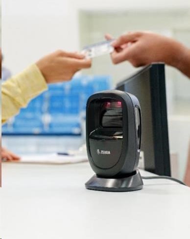 Čítačka Zebra DS9308, 2D, SR, multiIF, sada (USB), čierna (náhrada za DS9208)