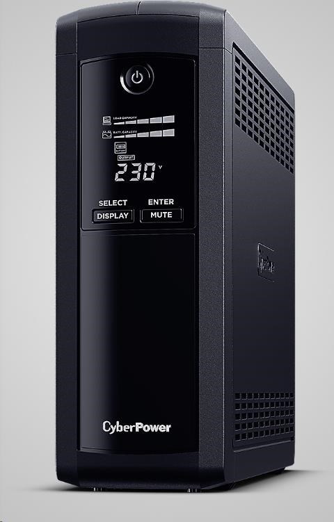 Cyber Power Systems CyberPower Value PRO SERIE GreenPower UPS 1200VA/720W, FR zásuvky