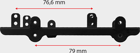 AXAGON RHD-435, kovový rám pre 4x 2.5" alebo 2x 2.5" HDD/SSD a 1x 3.5" HDD na 5.25" pozícia
