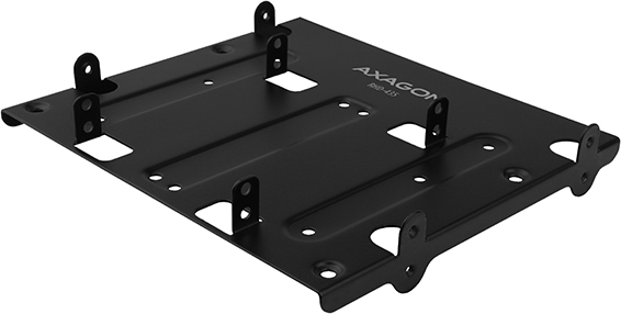 AXAGON RHD-435, kovový rám pre 4x 2.5" alebo 2x 2.5" HDD/SSD a 1x 3.5" HDD na 5.25" pozícia