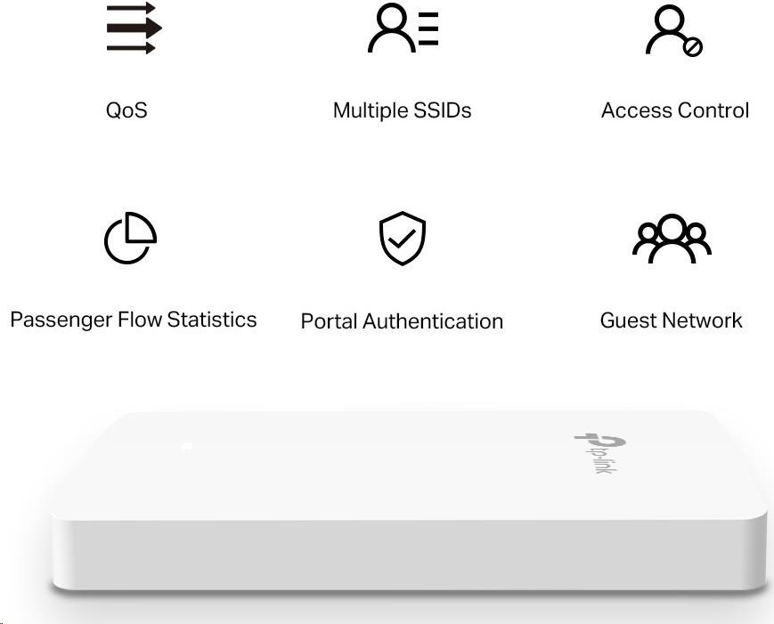 TP-Link EAP235-Wall OMADA WiFi5 AP (AC1200,2,4GHz/5GHz,4xGbELAN,1xPoE-in,1xPoE-out,13W)