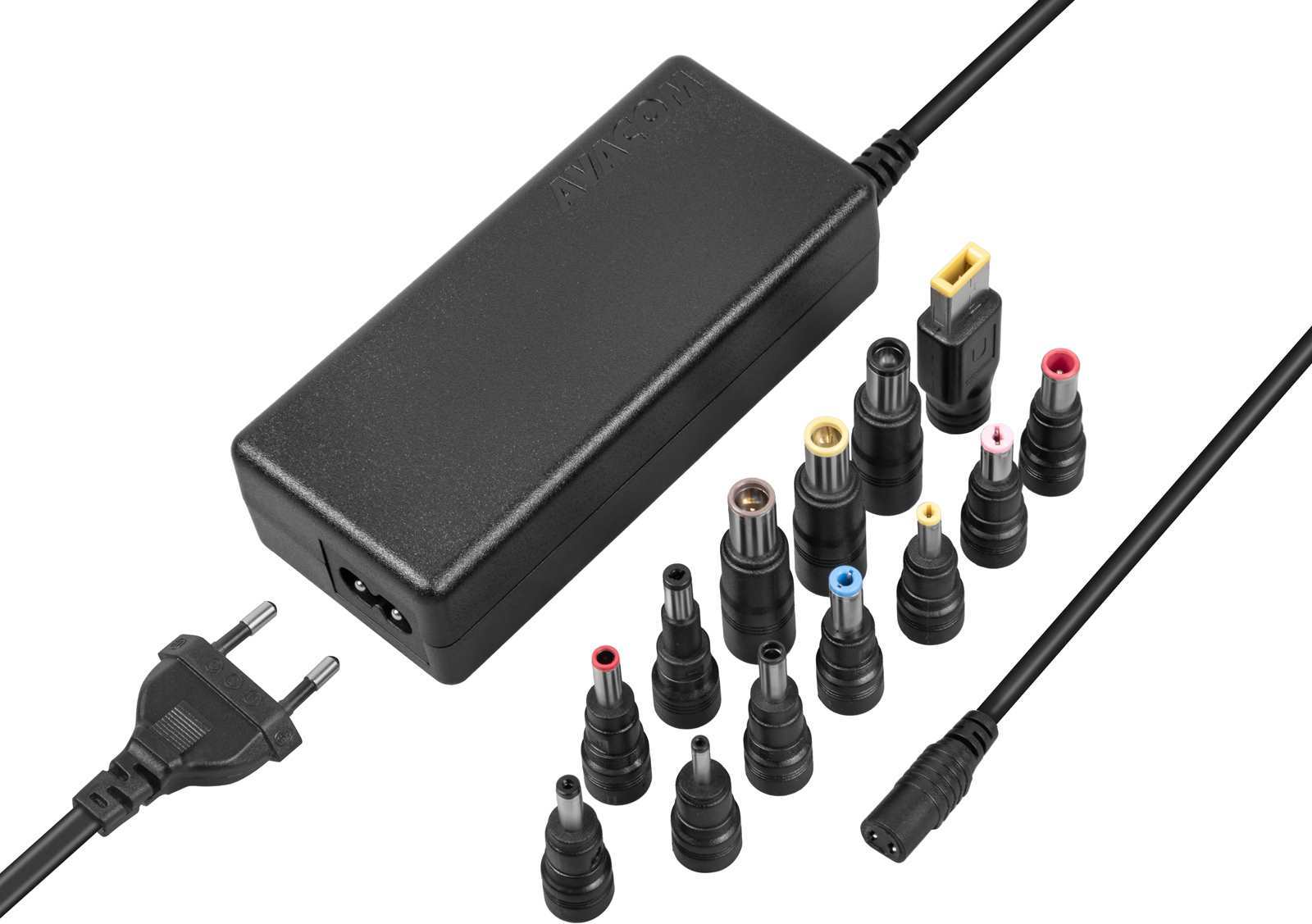 AVACOM QuickTIP 65W - univerzálny adaptér pre notebooky + 13 konektorov