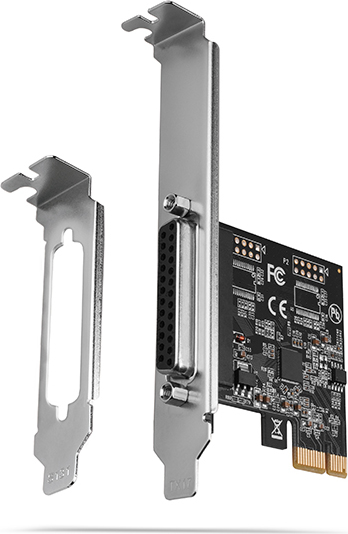 AXAGON PCEA-P1N, radič PCIe - 1x paralelný port (LPT), vrátane. LP