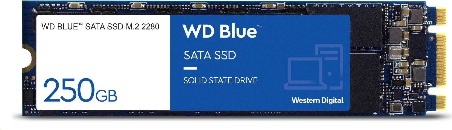 SanDisk WD BLUE SSD 3D NAND WDS250G3B0B 250GB SA510 M.2, (R:555, W:440MB/s)