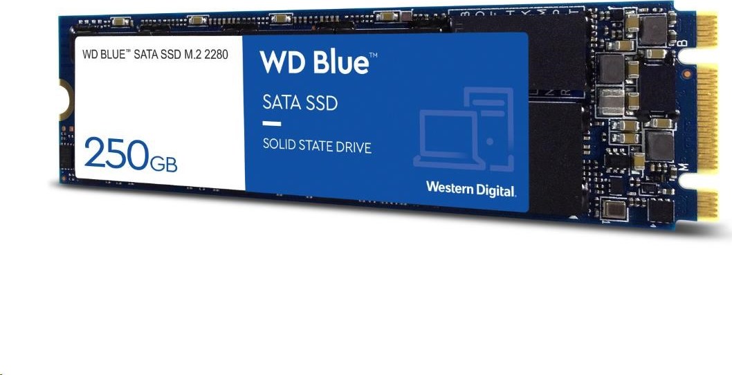 SanDisk WD BLUE SSD 3D NAND WDS250G3B0B 250GB SA510 M.2, (R:555, W:440MB/s)