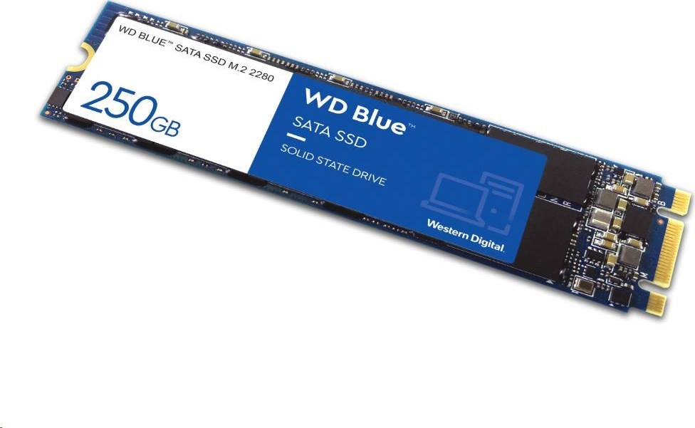 SanDisk WD BLUE SSD 3D NAND WDS250G3B0B 250GB SA510 M.2, (R:555, W:440MB/s)