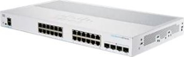 Cisco switch CBS250-24T-4X (24xGbE,4xSFP+,fanless) - REFRESH