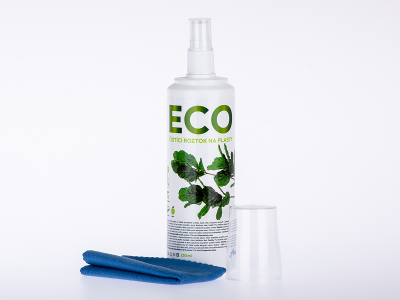 AVELI ECO čistiaci roztok na plasty + handrička