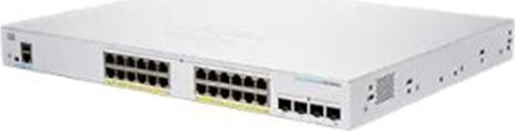 Cisco switch CBS250-24FP-4X (24xGbE,4xSFP+,24xPoE+,370W) - REFRESH