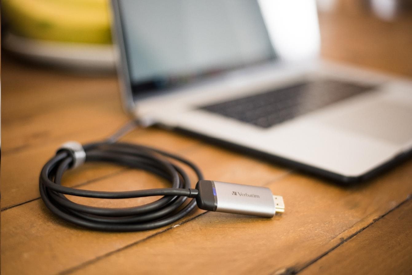 VERBATIM 49144 Adaptér USB-C™ na HDMI 4K s 1.5 m kábel HUB