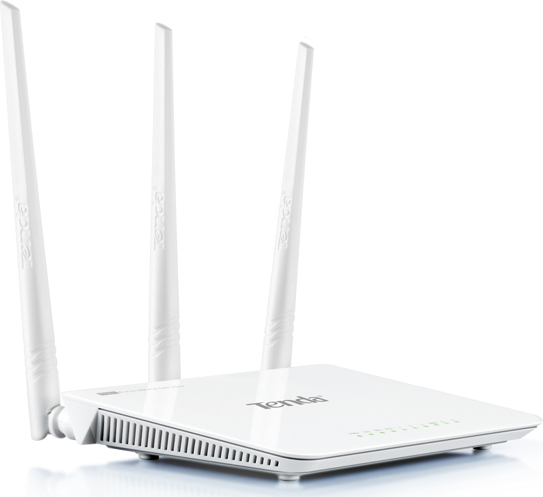 Tenda F303 (F3) Wireless-N Router 802.11b/g/n,300Mbps, 1xWAN, 3xLAN, 3xFix. Mravec. 5dBi