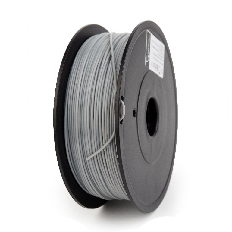 GEMBIRD Tlačová struna (filament) PLA PLUS, 1,75 mm, 1 kg, sivá