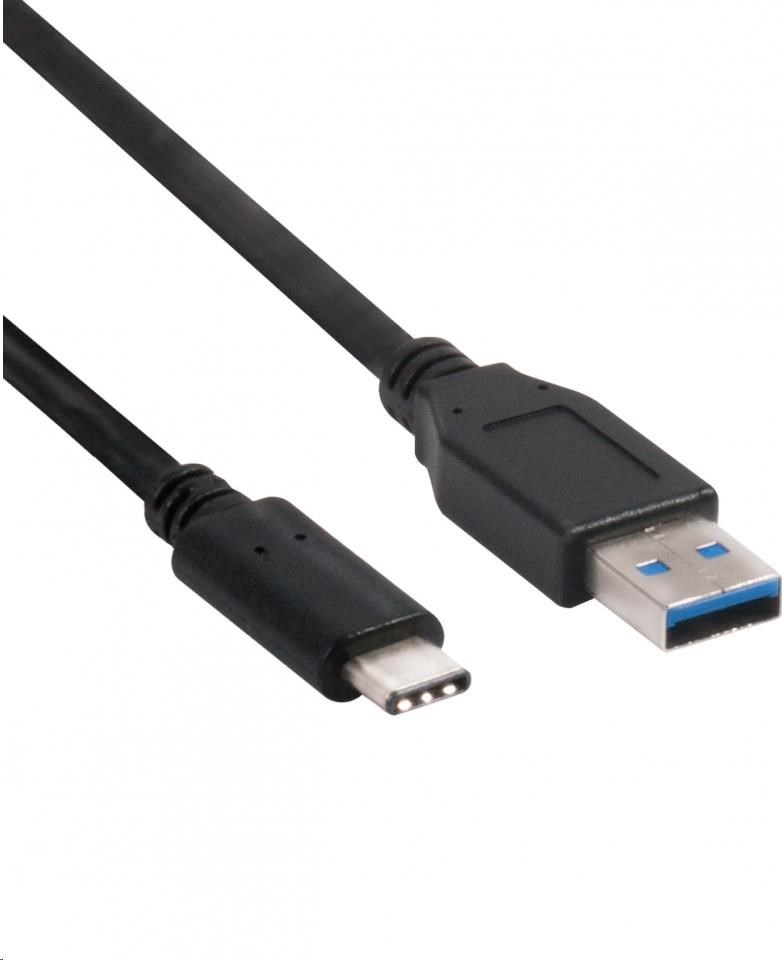 Club 3D Kábel USB Club3D 3.1 Type-C na USB 3.1 Typ A, 10Gbps Power Delivery 60W (M/M), 1m
