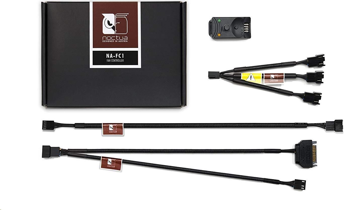 NOCTUA NA-FC1 - regulátor otáček pro 4pin PWM ventilátory