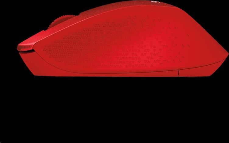 Bezdrôtová myš Logitech M330 Silent Plus, červená