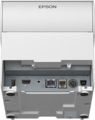 Epson TM-T88VII, USB, USB Host, RS232, Ethernet, ePOS, white