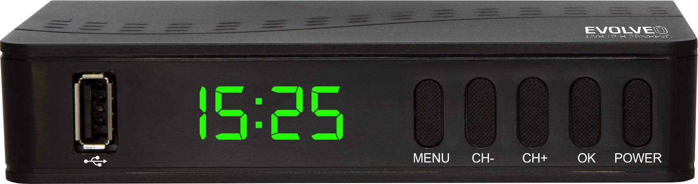 EVOLVEO Alpha T2, HD DVB-T2 H.265/HEVC rekordér