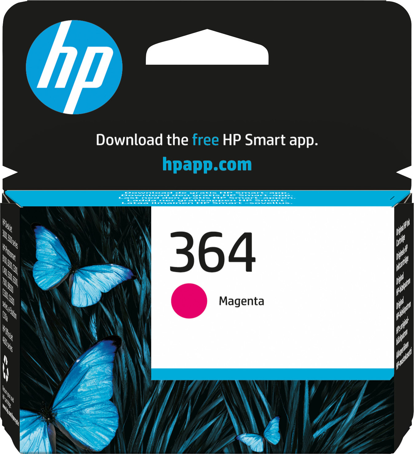 HP Inc. HP 364 Magenta Ink Cart, 3 ml, CB319EE (300 pages)