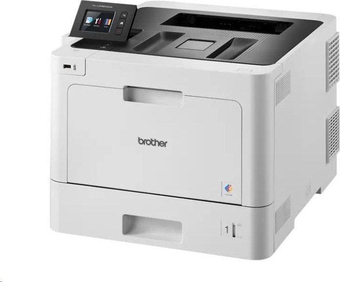 Farebná laserová tlačiareň BROTHER HLL-8360CDW - A4, 31 str./min, 2400x600, 512 MB, PCL6, USB 2.0, LAN, WIFI, 250+50 listov, DUPLEX