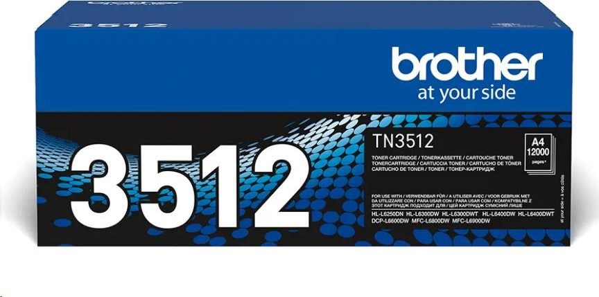 Toner BROTHER TN-3512 ( HL-L6xxx, DCP/MFC-L6xxx, 12 000 str. A4)