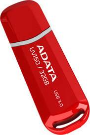 USB kľúč ADATA DashDrive Classic UV150 64GB červený (USB 3.0)