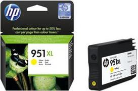 HP 951 XL žlutá inkoustová kazeta, CN048AE