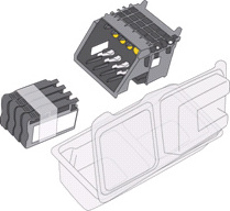 HEWLETT PACKARD HP Printhead Replacement Kit CR324A, HP Officejet Pro 8600, CR322A, CR323A